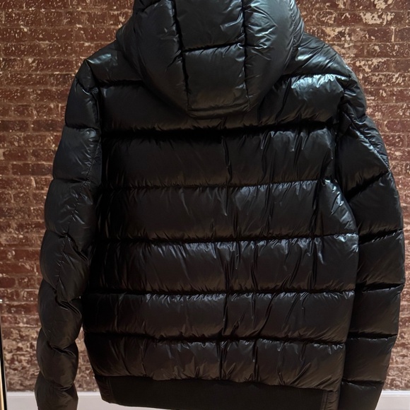 MONCLER - Men's Forest Green Down Jacket - Picture 2 of 16